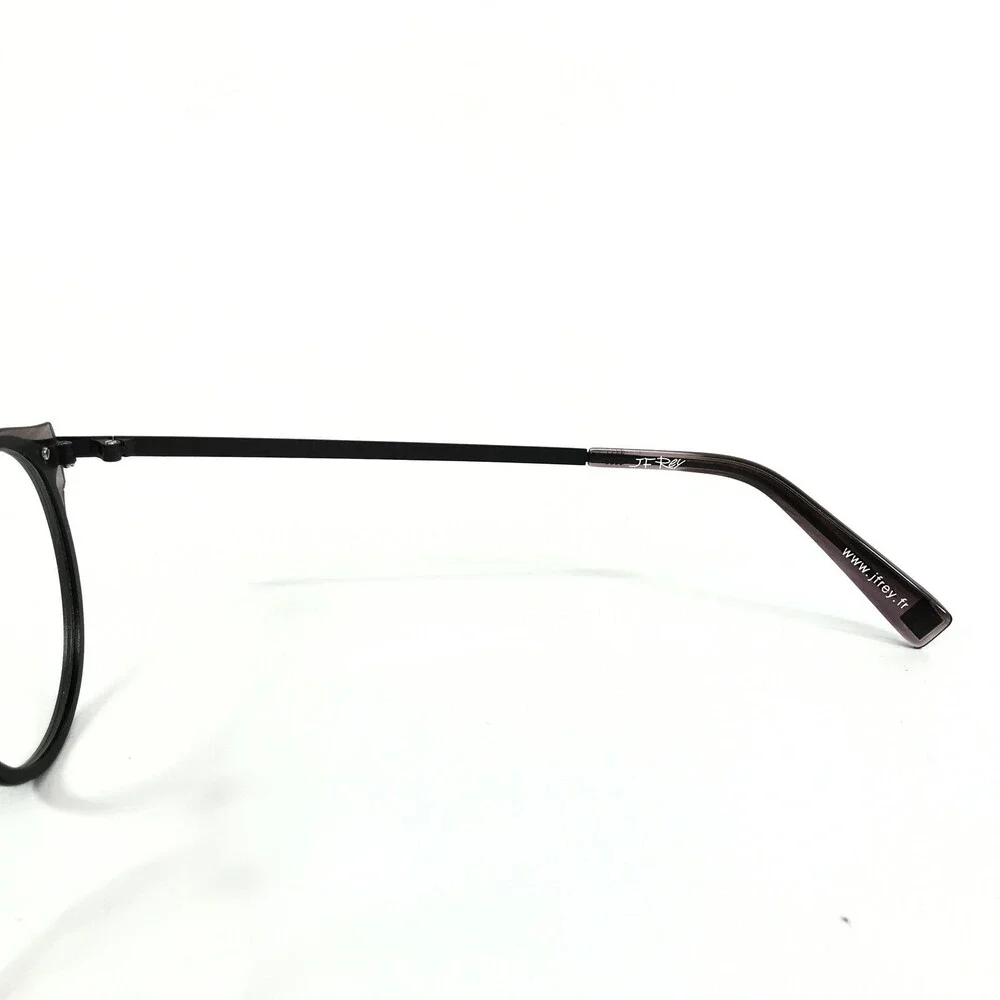 JF Rey Eyeglasses Frames JF2744 5575 Brushed Bronze Plum Gold Round 47-21-148